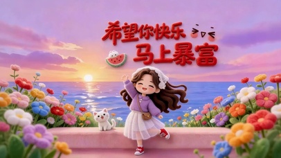 希望你快乐暴富