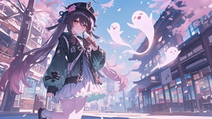 俏皮小幽灵