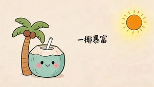 一椰暴富