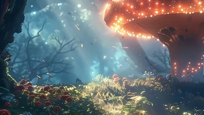 阳光森林带鱼屏