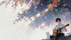 吉他与猫的私语