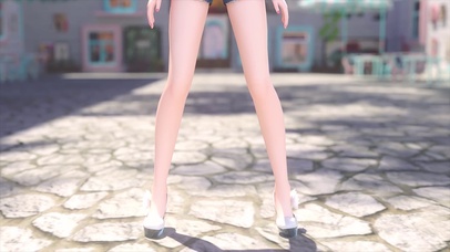 牛仔热裤~青春活力