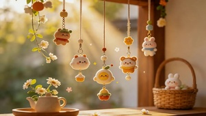可爱猫咪饰品