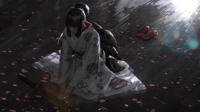 和服女孩