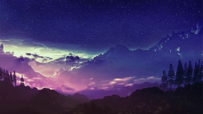 自然夜景