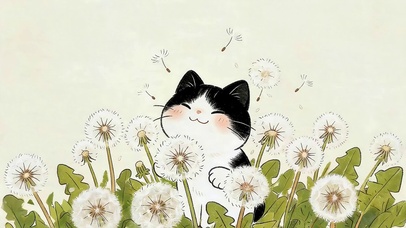 蒲公英猫咪