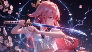 持剑少女