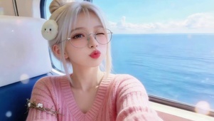 夏日可爱女孩
