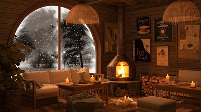 治愈舒适冬季小屋