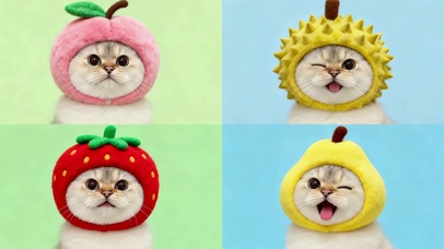 水果头像猫咪