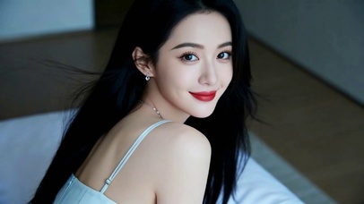 优雅女神微笑动态