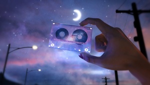 怀旧星空磁带
