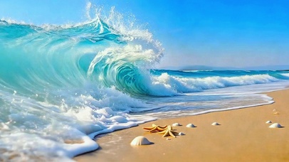 唯美壮观海浪4K