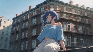 侧颜