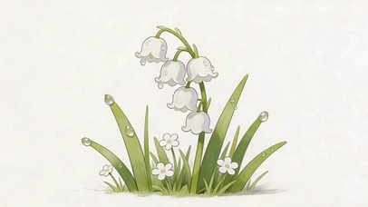 雨露花草树木