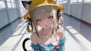 可爱小女孩