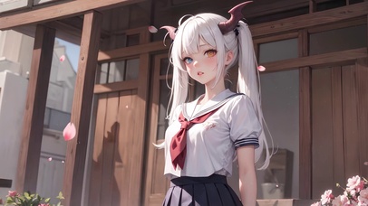 可爱jk恶魔少女