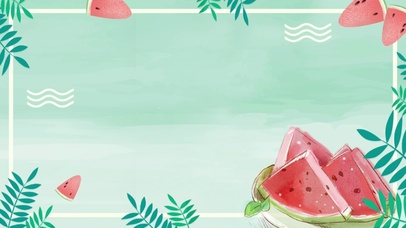 夏季西瓜桌面