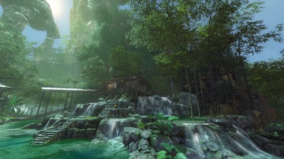 古风竹林小屋医庐