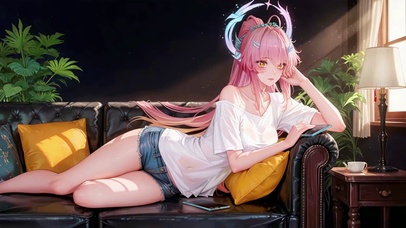 暖阳居家少女爰弥斯