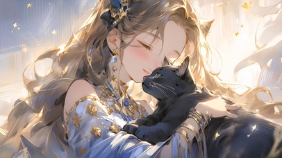 猫咪与少女