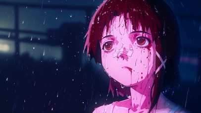 受伤的女孩