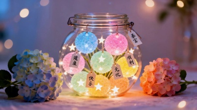 七彩祝福