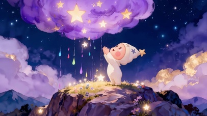 紫星彩虹雨