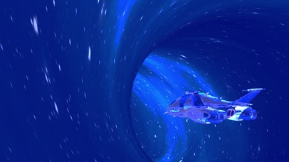 飞行器逃离黑洞