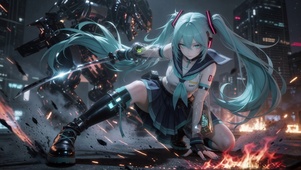 战斗初音