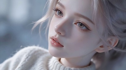 治愈高清少女