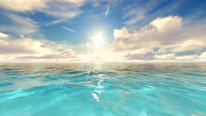 碧水蓝天