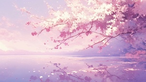 梦幻湖水