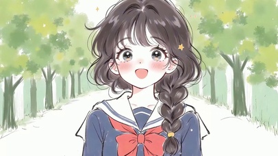 校园女孩