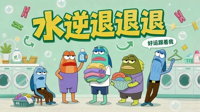 水逆退退退 好运跟着我