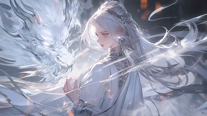 墨画