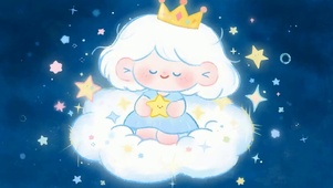 拿着星星女孩
