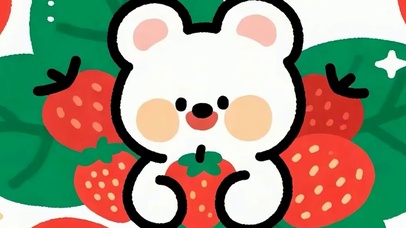 萌宠小清新带鱼屏