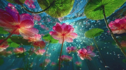 水下莲光