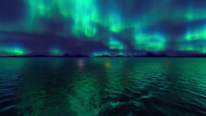 4K最美星空极光