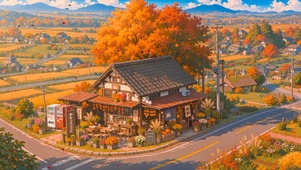 乡村路边小店