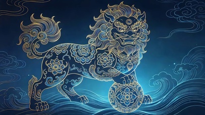 桌面辟邪 狮子图腾