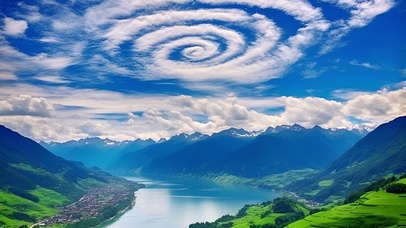 绝美山水风景