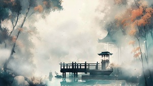 唯美插画 动漫场景