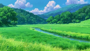 绿色田野4K