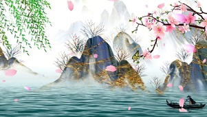 国潮山水