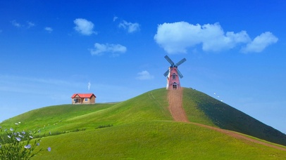 清新t自然的草原