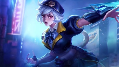 帅气女警小姐姐