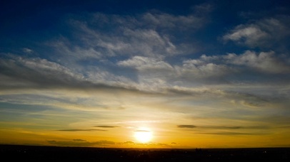 4K 高清 延时摄影日落