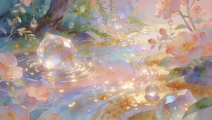 半帘幽梦落樱间